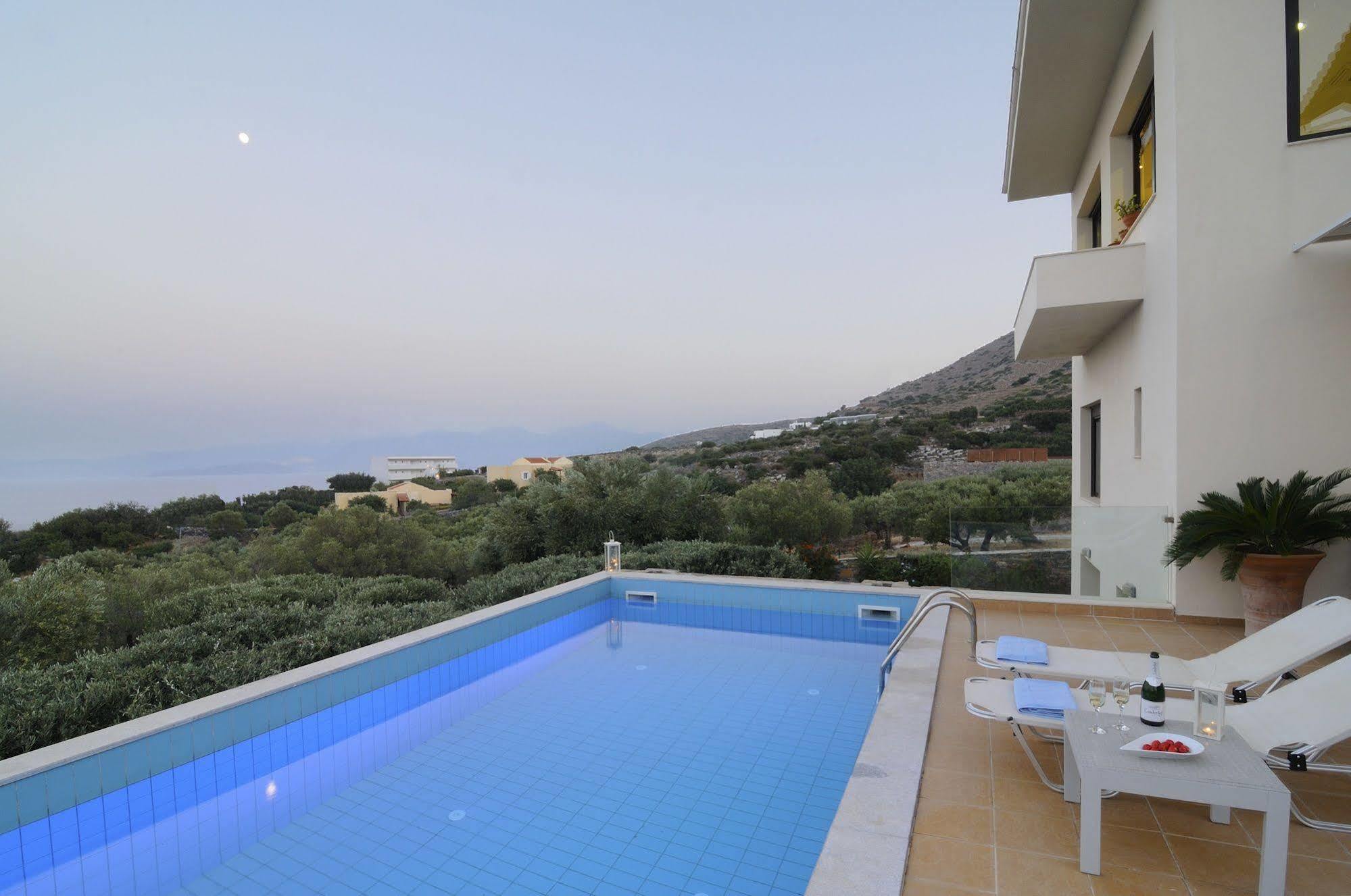 Villa Panorama Elounda Exterior foto