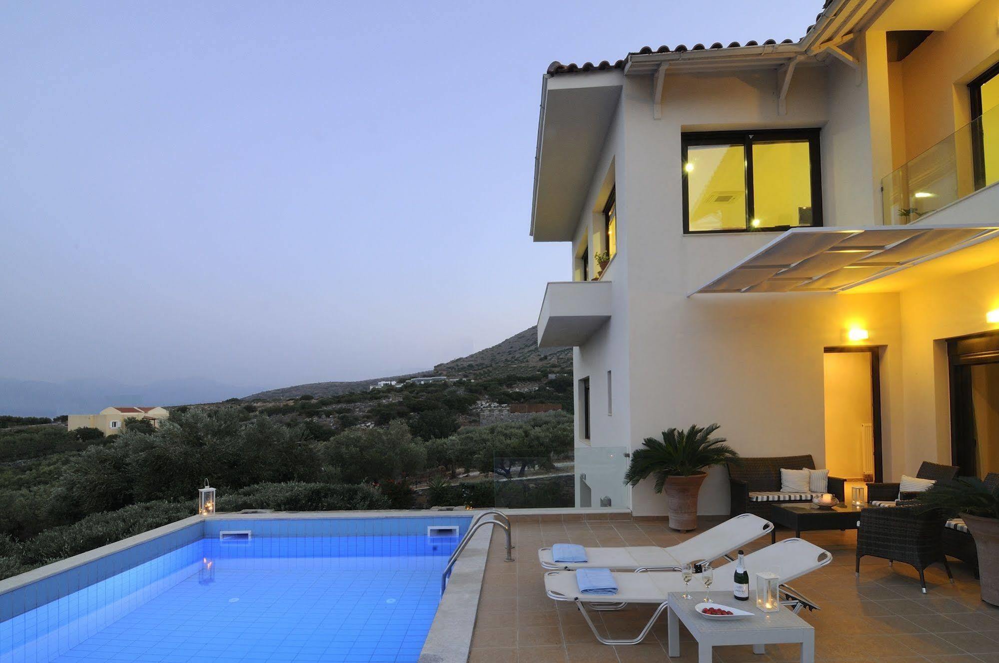 Villa Panorama Elounda Exterior foto